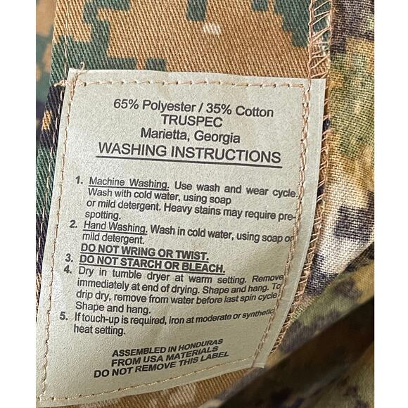 Mens 2X Tru-Spec Woodland Digital Camo Jacket - Picture 3 of 6